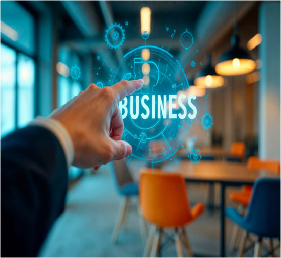 Illustration of new business setup services