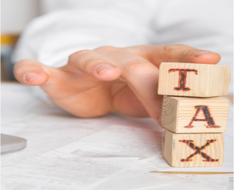 Illustration representing individual tax services