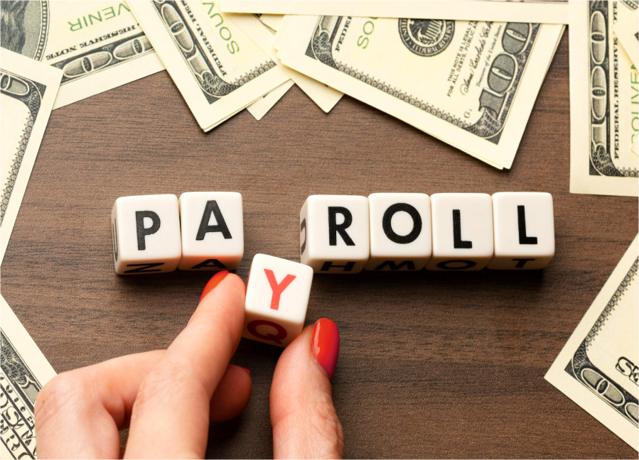 Illustration of payroll management details