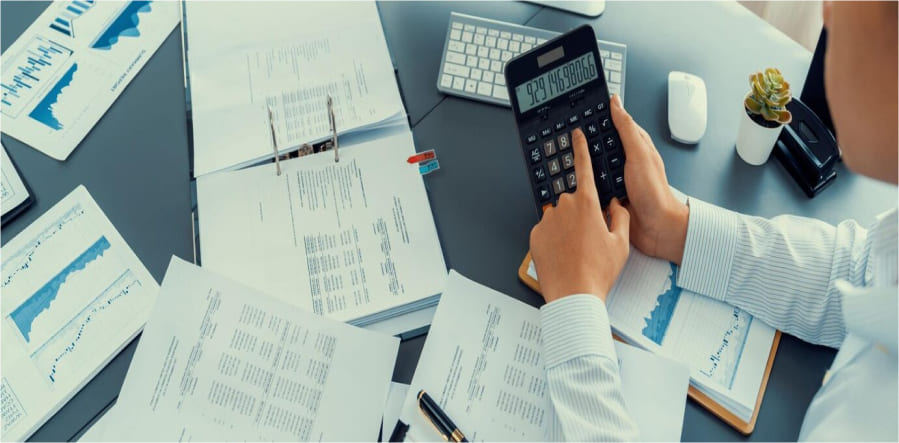 Illustration showing personalized tax planning solutions