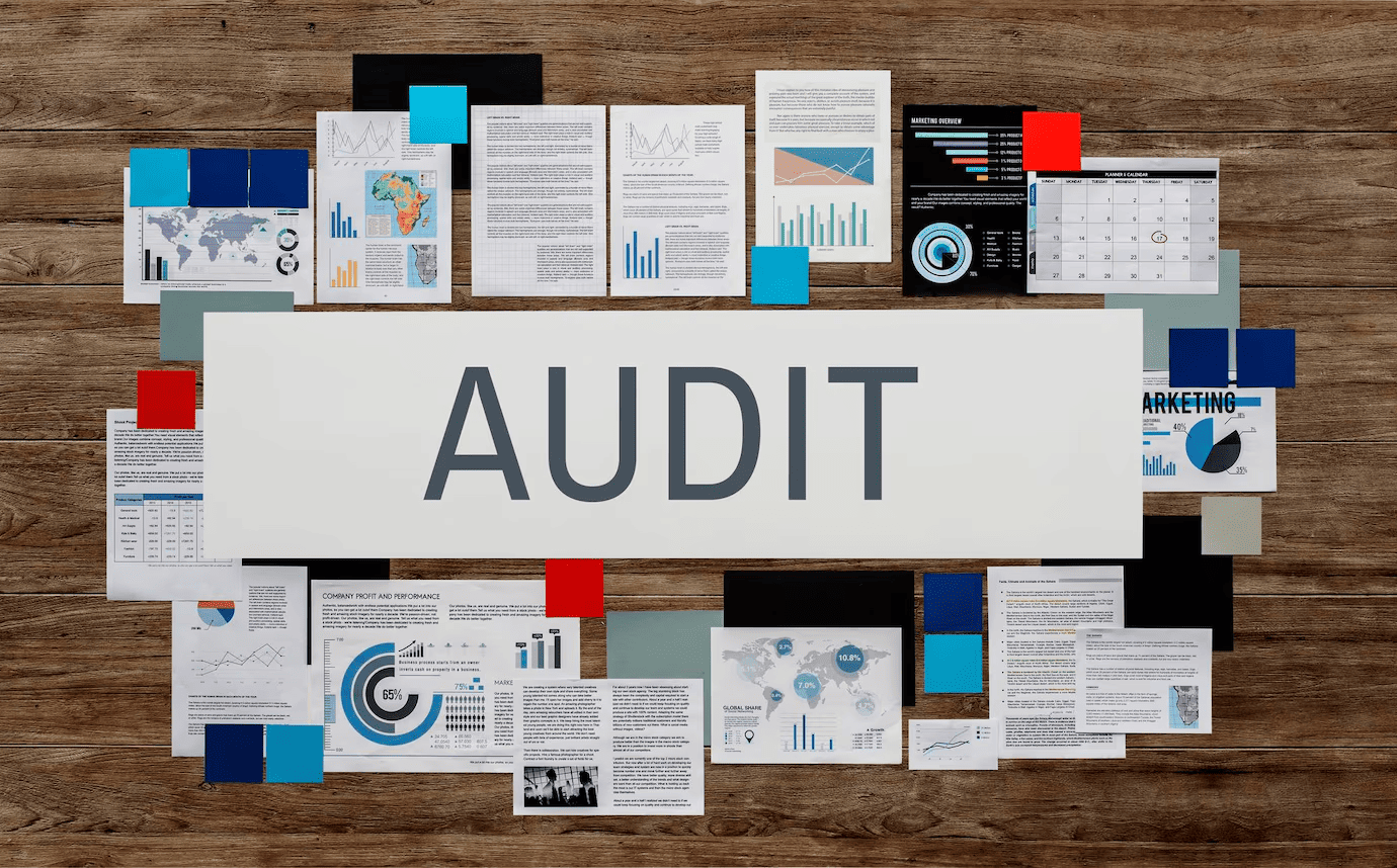 Concept image of taxpayers receiving IRS audit guidance